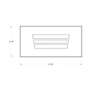 Hinkley Sparta - Dash Alternative Image 12V LED Small Louvered Brick Light Alternative Image 3