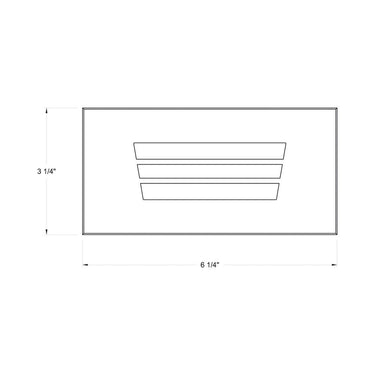 Hinkley Sparta - Dash Alternative Image 12V LED Small Louvered Brick Light Alternative Image 3