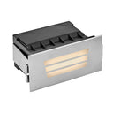 Hinkley Sparta - Dash 12V LED Small Louvered Brick Light 