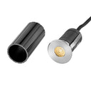 Hinkley Sparta - Dot Large LED Stainless Steel Round Button Light 