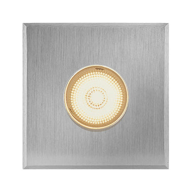 Hinkley Sparta - Dot Large LED Stainless Steel Square Button Light Alternative Image 1