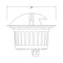 Hinkley Sparta - Flare Alternative Image 12V LED Uni-Directional Well Light - Alternative Image 15712SS Alternative Image 4