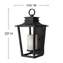 Hinkley Sullivan Outdoor Large Wall Mount Lantern Alternative Image 4