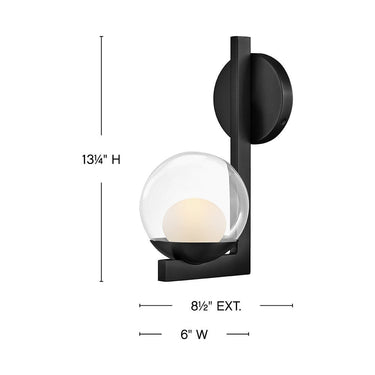Hinkley Sunni LED Medium Single Light Sconce Alternative Image 2