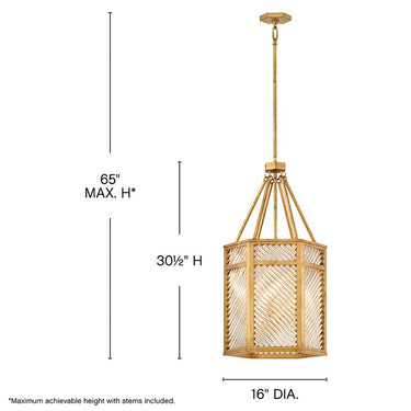 Hinkley Sura Large Pendant Alternative Image 1