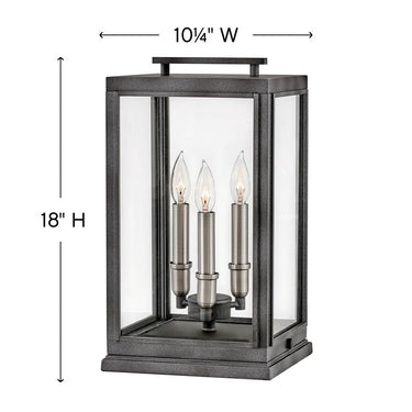 Hinkley Sutcliffe Outdoor Medium Pier Mount Lantern Alternative Image 1