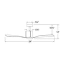 Hinkley Sven 54" LED Smart Fan with Uplight Alternate Image-21