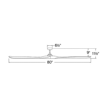 Hinkley Swell 80" Smart Fan Alternate Image-8