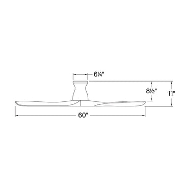 Hinkley Swell Flush 60" Smart Fan Alternate Image-10