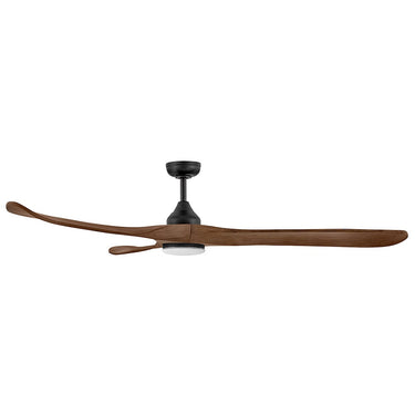 Hinkley Swell Illuminated 72" LED Smart Fan in Matte Black Finish Alternate Image-3