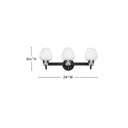 Hinkley Sylvie Medium Vanity Wall Sconce Alternative Image 1