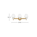 Hinkley Sylvie Medium Vanity Wall Sconce Alternative Image 9
