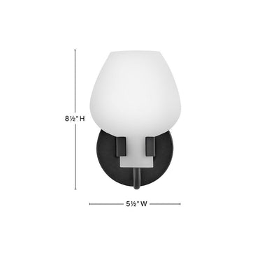 Hinkley Sylvie Small Sconce Alternative Image 1