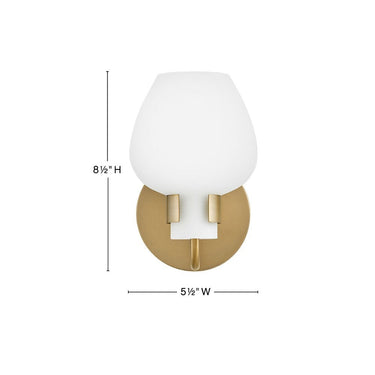 Hinkley Sylvie Small Sconce Alternative Image 7