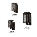 Hinkley Tahoe Outdoor Small Wall Mount Lantern Alternative Image 2