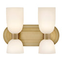 Hinkley Tallulah LED Small Two Light Vanity Wall Sconce Alternative Image 2
