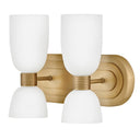 Hinkley Tallulah LED Small Two Light Vanity Wall Sconce Alternative Image 3