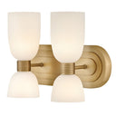 Hinkley Tallulah LED Small Two Light Vanity Wall Sconce Alternative Image 4