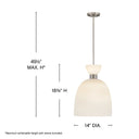 Hinkley Tallulah Medium Pendant Alternative Image 4