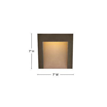Hinkley Taper Outdoor Extra Small Wall Mount Lantern Alternative Image 7