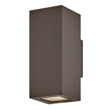 Hinkley Tetra LED Outdoor Small Wall Mount Lantern Up/Down 