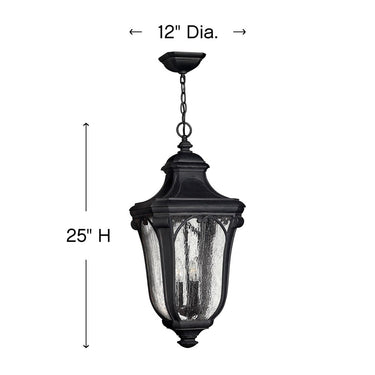 Hinkley Trafalgar Alternative Image 12" Outdoor Large Hanging Lantern Alternative Image 1