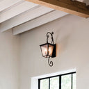 Hinkley Trellis Outdoor Extra Large Wall Mount Lantern with Scroll Alternative Image 4