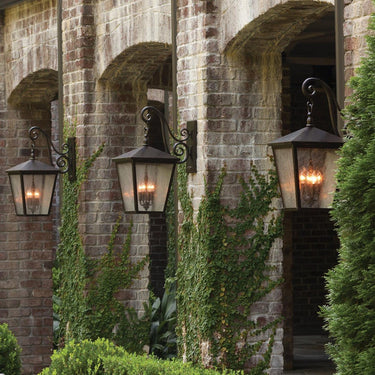 Hinkley Trellis Outdoor Large Wall Mount Lantern - Alternative Image 1435RB Alternative Image 4