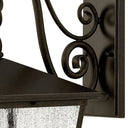Hinkley Trellis Outdoor Large Wall Mount Lantern - Alternative Image 1435RB Alternative Image 2