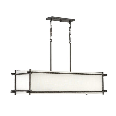 Hinkley Tress Medium Six Light Linear Pendant Alternative Image 3