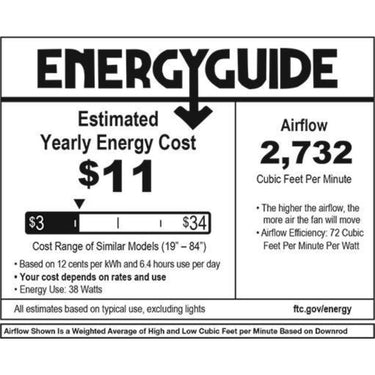 Hinkley Trey 44" LED Smart Fan Alternate Image-13