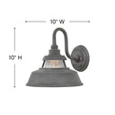 Hinkley Troyer Outdoor Medium Wall Mount Barn Light Alternative Image 4
