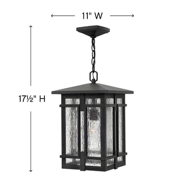 Hinkley Tucker Alternative Image 11" Outdoor Medium Hanging Lantern Alternative Image 1