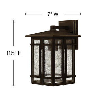 Hinkley Tucker Outdoor Small Wall Mount Lantern Alternative Image 9