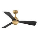 Hinkley Una 44" LED Fan in Heritage Brass Finish Alternate Image-2