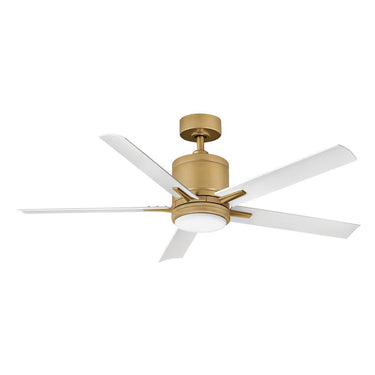 Hinkley Vail 52" LED Smart Fan in Heritage Brass Finish Main Image