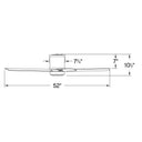 Hinkley Vail Flush 52" LED Smart Fan Alternate Image-21