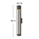 Hinkley Vapor Outdoor Large Wall Mount Lantern Alternative Image 7