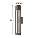 Hinkley Vapor Outdoor Medium Wall Mount Lantern Alternative Image 4