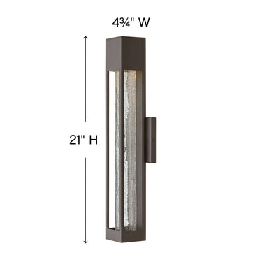 Hinkley Vapor Outdoor Medium Wall Mount Lantern Alternative Image 4