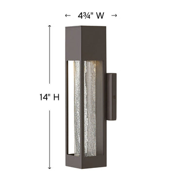 Hinkley Vapor Outdoor Small Wall Mount Lantern Alternative Image 6