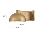 Hinkley Vargas LED Small Task Light Sconce Alternative Image 5