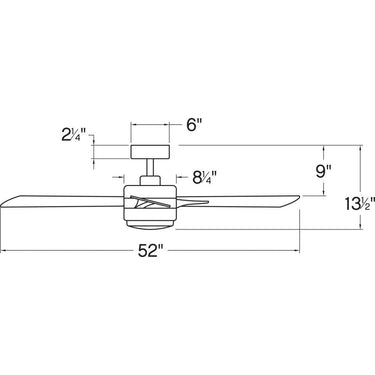 Hinkley Ventus 52" LED Fan Alternate Image-16