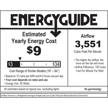 Hinkley Ventus 52" LED Fan Alternate Image-14
