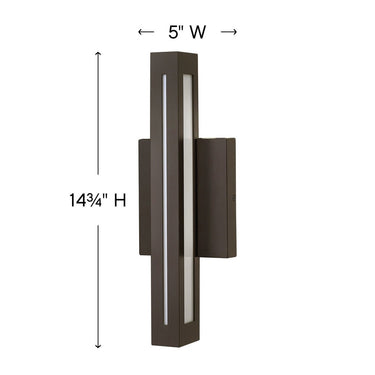 Hinkley Vue Outdoor Medium Wall Mount Lantern Alternative Image 1