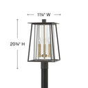 Hinkley Walker LED Outdoor Medium Post Mount Lantern Alternative Image 4