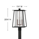 Hinkley Walker Outdoor Medium Post Mount Lantern Alternative Image 1