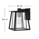 Hinkley Walker Outdoor Small Wall Mount Lantern - HL2106 Alternative Image 1