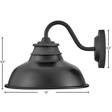 Hinkley Wallace Outdoor Medium Wall Mount Barn Light Alternative Image 1