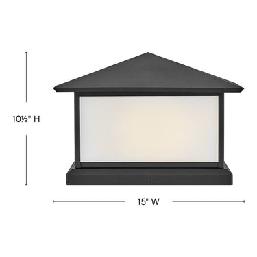 Hinkley Walter Outdoor Large Pier Mount Lantern Alternative Image 1